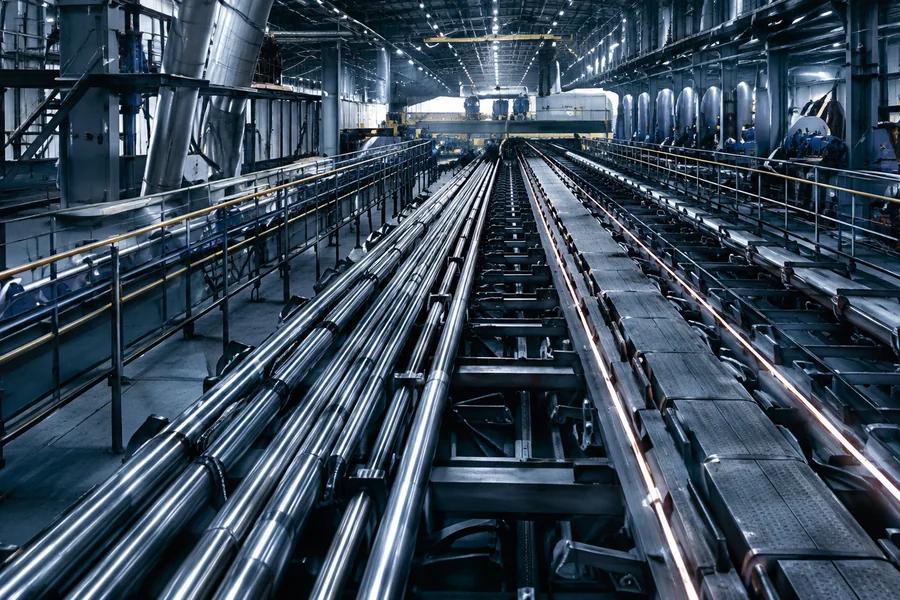 Производство арматуры и труб — частотные преобразователи и электродвигатели