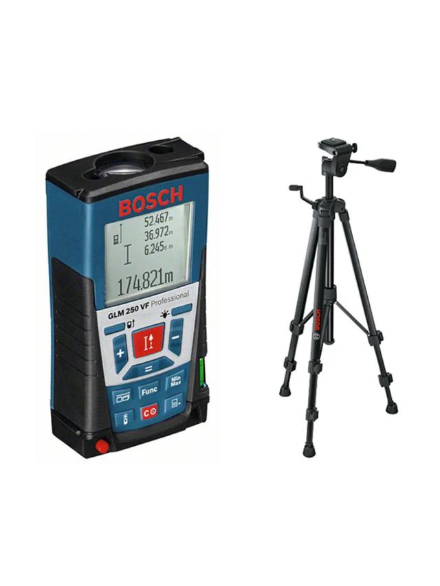 Лазерный дальномер Bosch GLM-250 VF со штативом