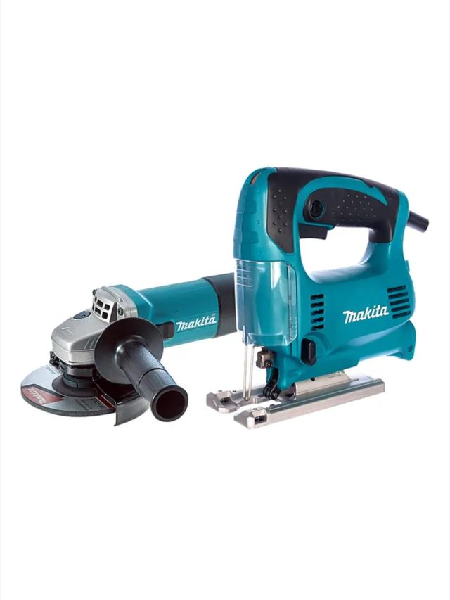 Набор Makita DK0116 (УШМ 9558HN и электролобзик 4329)