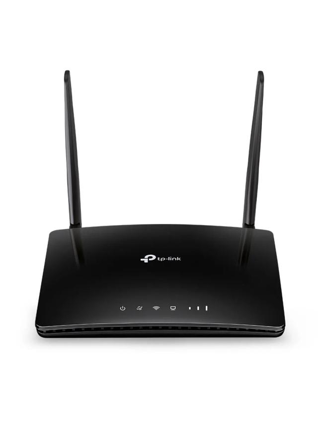 Wi-Fi роутер 2.4/5 ГГц 733 Мбит/сек TP-Link Archer MR200 V5.2 с поддержкой 4G LTE двухпозиционный