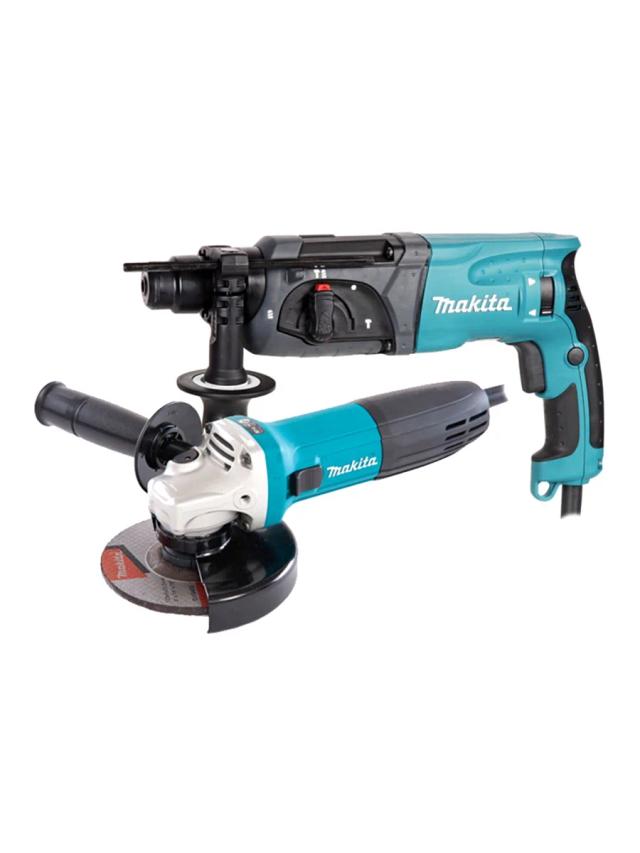 Набор Makita DK0120 (перфоратор HR2470 + УШМ GA5030)