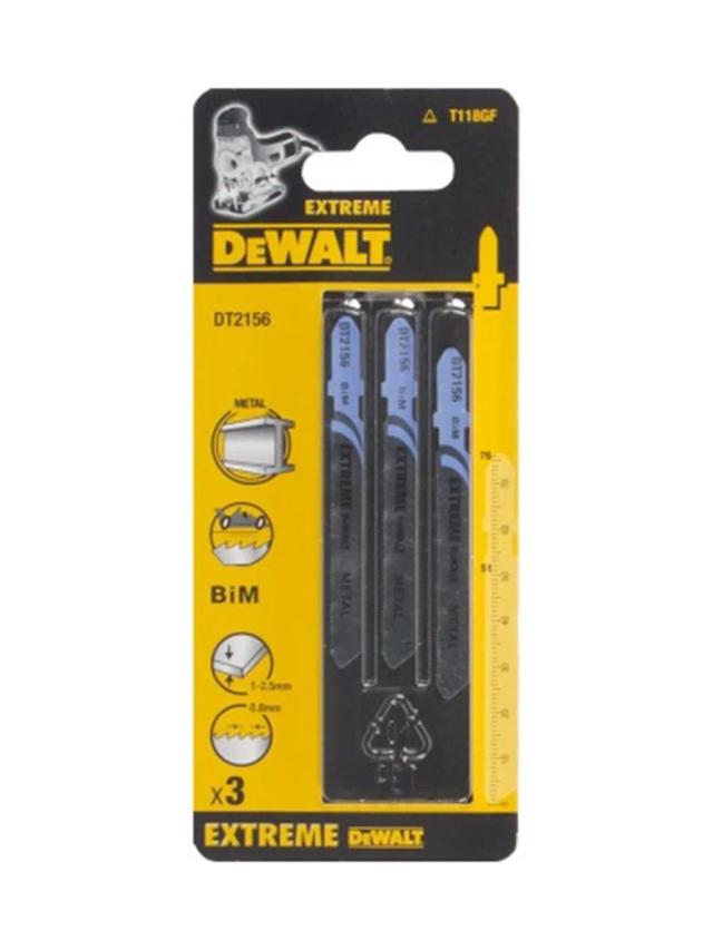 Пилки по металлу для лобзика 76 мм BiM DeWalt DT2156-QZ