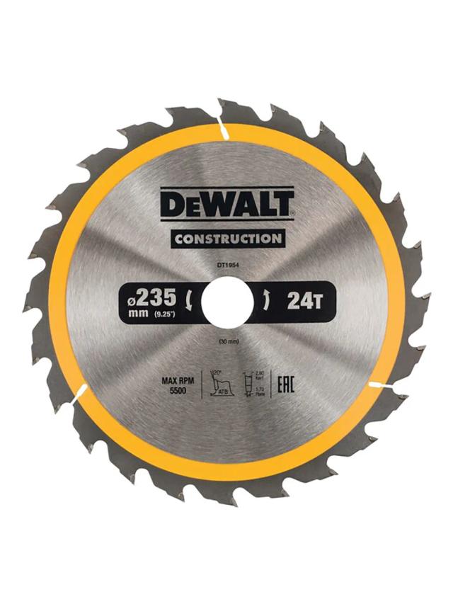Пильный диск по дереву 235 х 30 мм DeWalt DT1954-QZ