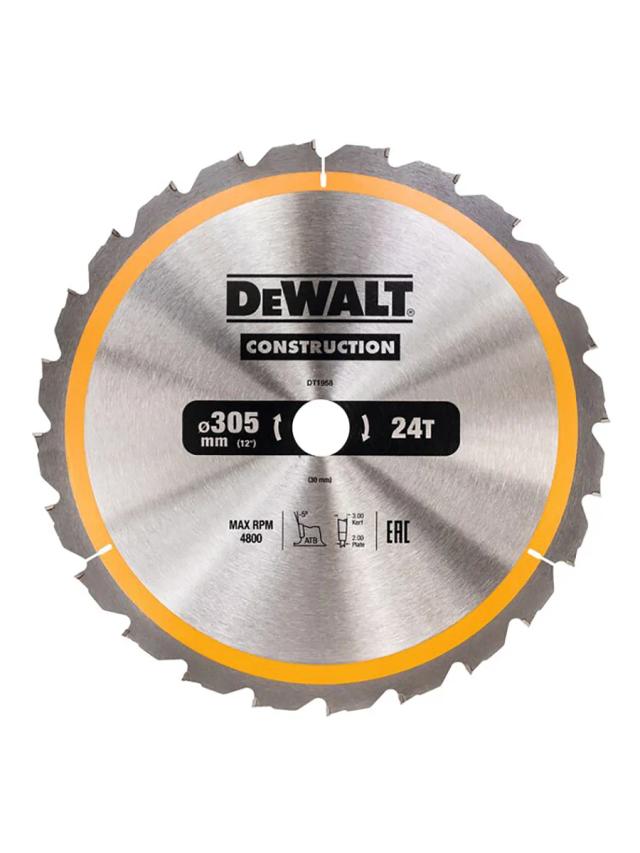 Пильный диск по дереву 305 х 30 мм DeWalt DT1958-QZ