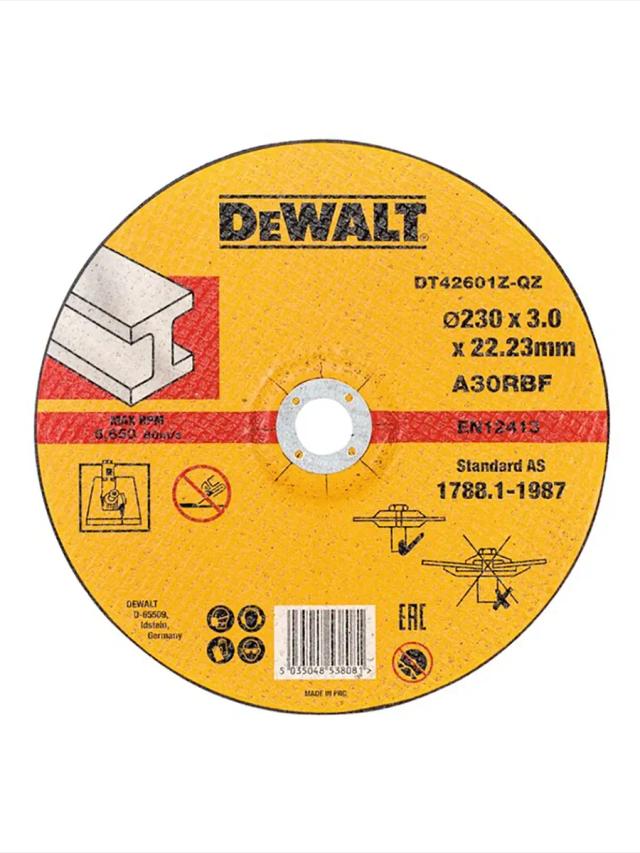 Круг отрезной по металлу 3.0 х 230 мм DeWalt DT42601Z-QZ