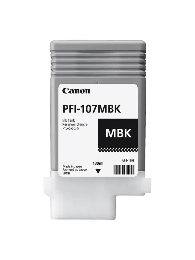 Картридж для широкоформатного струйного принтера Canon PFI-107 MBK (6704B001AA)