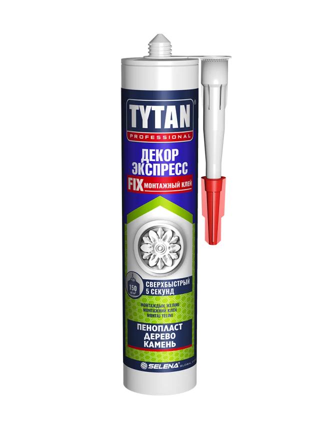 Монтажный клей декор экспресс Tytan WB-70 310 мл