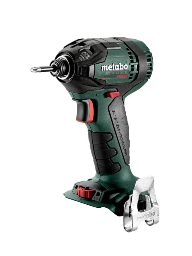 Трёхскоростной импульсный шуруповёрт Metabo SSD 18 LTX 200 BL 602396890