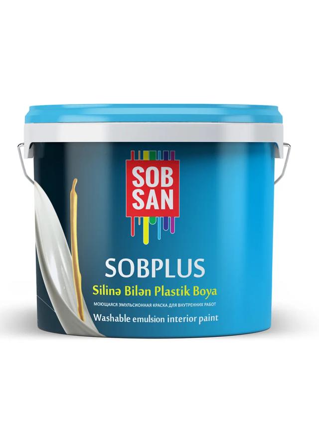 Фасадная эмульсия 3.5 кг Sobsan Sobplus