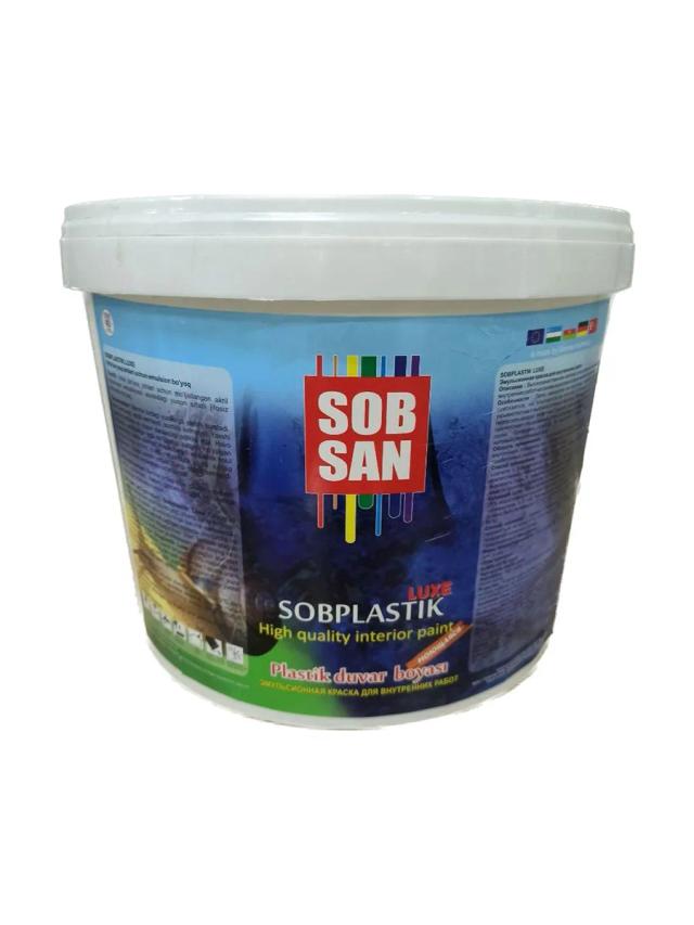 Внутренняя эмульсия 3.5 кг Sobsan Sobplastic luxe