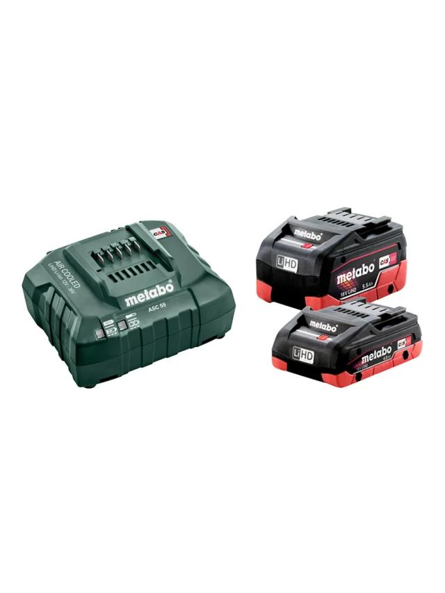 Набор Metabo 4/5.5Ач 18В +  ASC 55 (685136000)