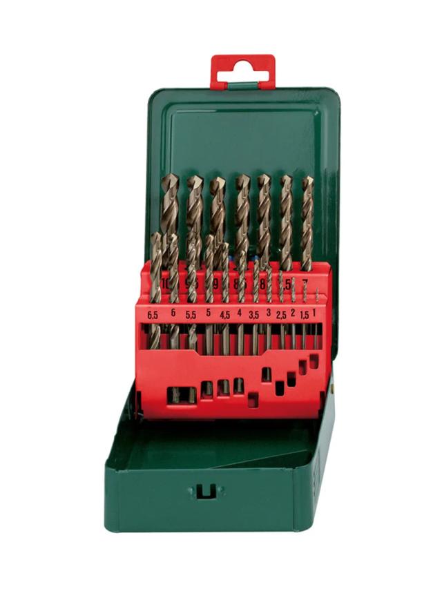 Набор сверл по металлу 1.0-10 мм HSS-Co Metabo 627157000 19шт