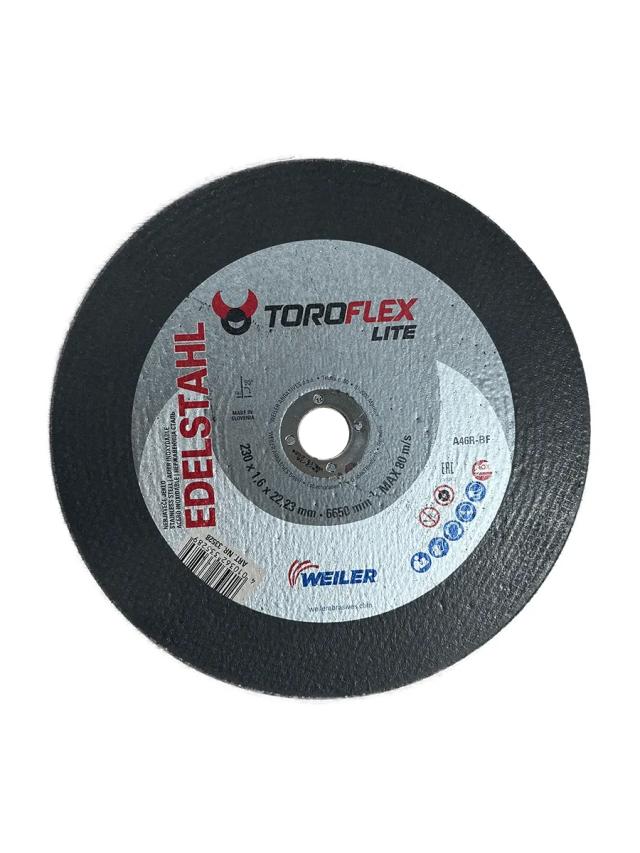 Круг отрезной по металлу 1.6 х 230 мм Toroflex lite