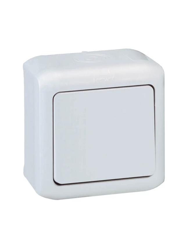 Выключатель 1 клавиша 10A IP44 Legrand 782330 серый