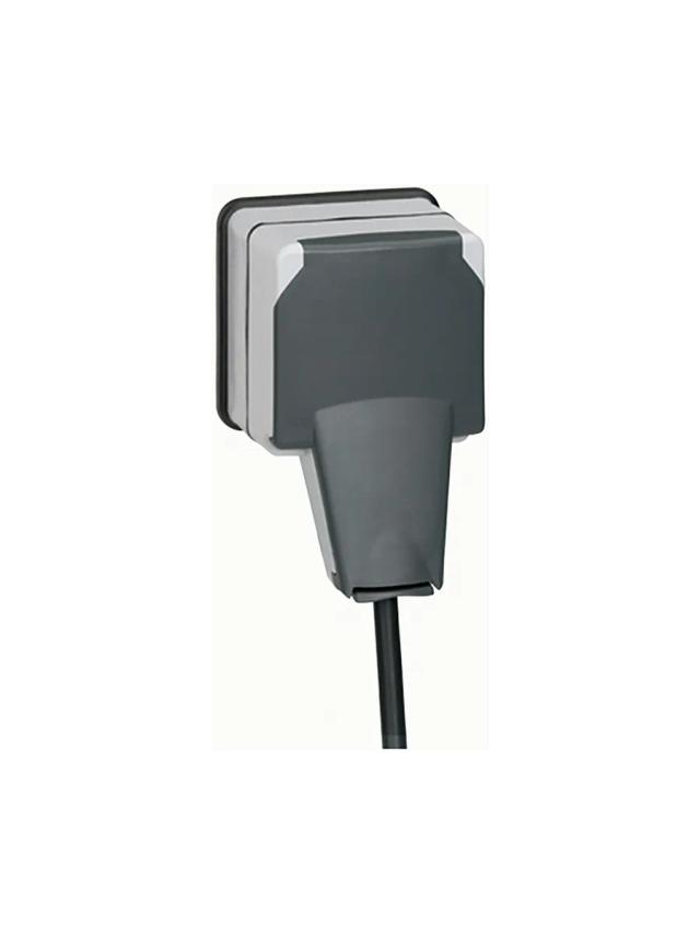 Розетка в сборе с корпусом с квадратной вилкой 16А IP66 Legrand 090465 cthsq
