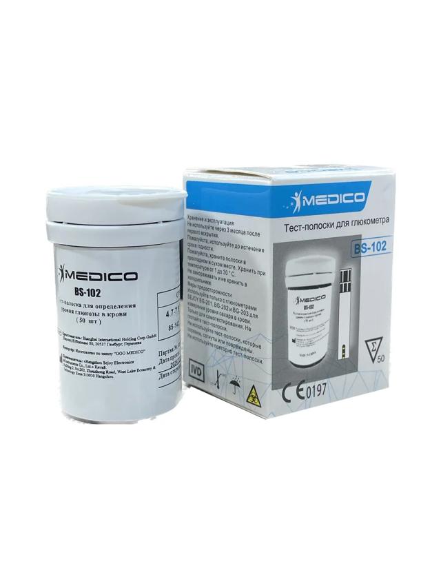 Тест-полоски для глюкометра Medico BS-102