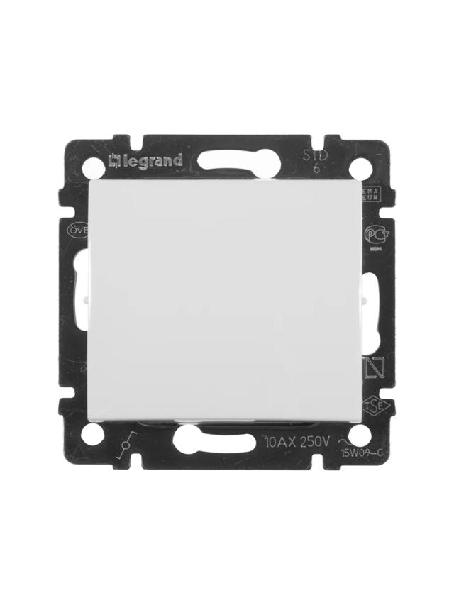 Переключатель на два направления 1 клавиша 10A IP20 Legrand 774406 белый