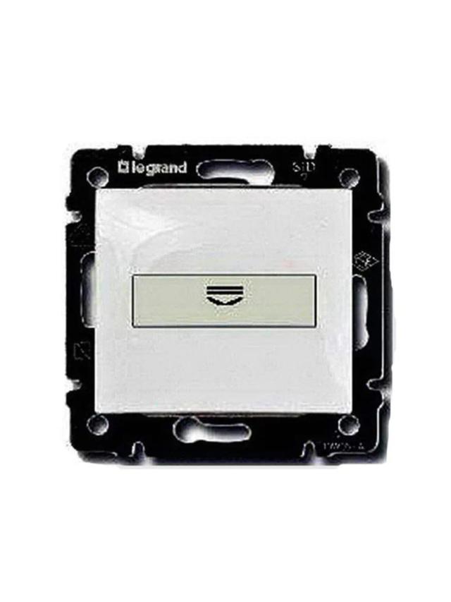 Выключатель для гостиничных номеров 1 клавиша 10A IP20 Legrand 774234 белый