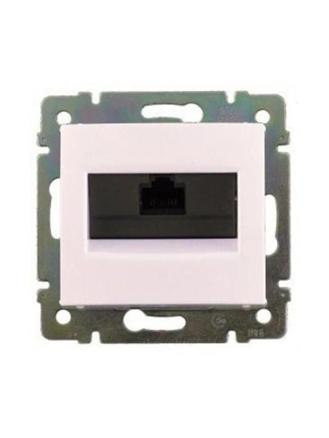 Розетка компьютерная 1 вход RJ45 CAT-6 Legrand 774232 белый