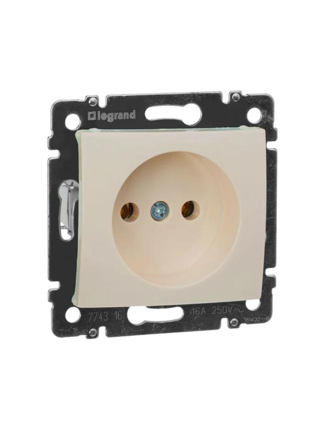 Розетка 16А IP20 Legrand 774316 слоновая кость