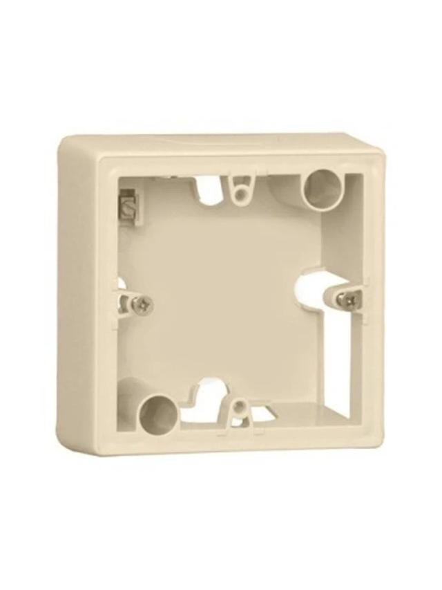 Коробка накладного монтажа 1 пост Legrand 776131 слоновая кость