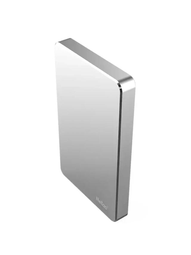 Внешний жесткий диск HDD 1Тб Netac K330 серебристый (NT05K330N-001T-30SL)