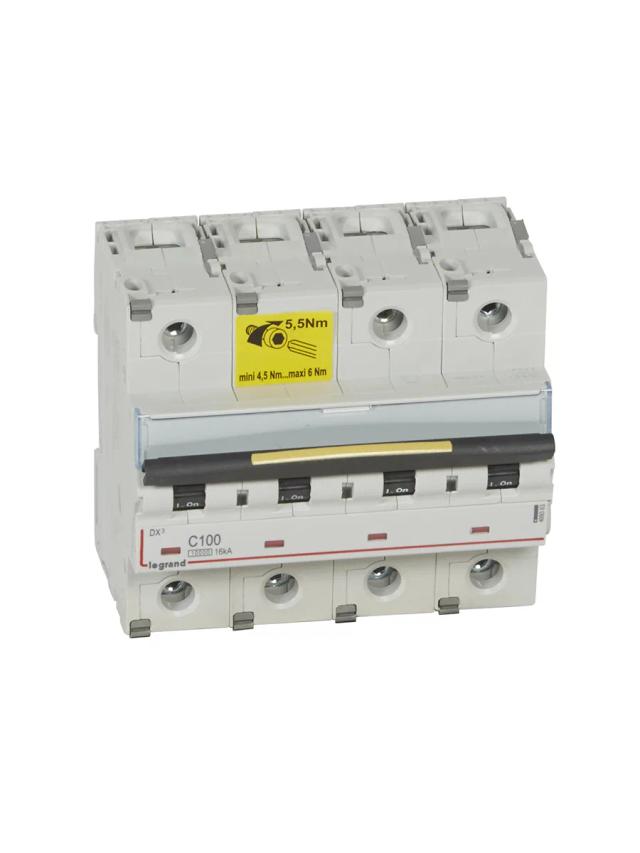 Автоматический выключатель DPX3 10000 16кА 100А Legrand 409363