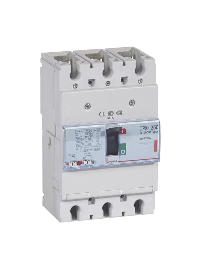 Автоматический выключатель DPX3 160 36кА 250А Legrand 420239