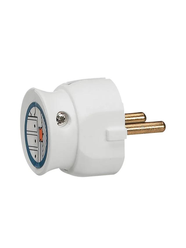 Вилка 16А IP20 Legrand Elium 050183 белый