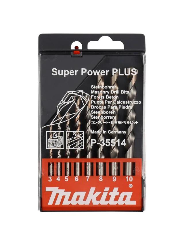 Набор буров по бетону Makita P-35514 8шт