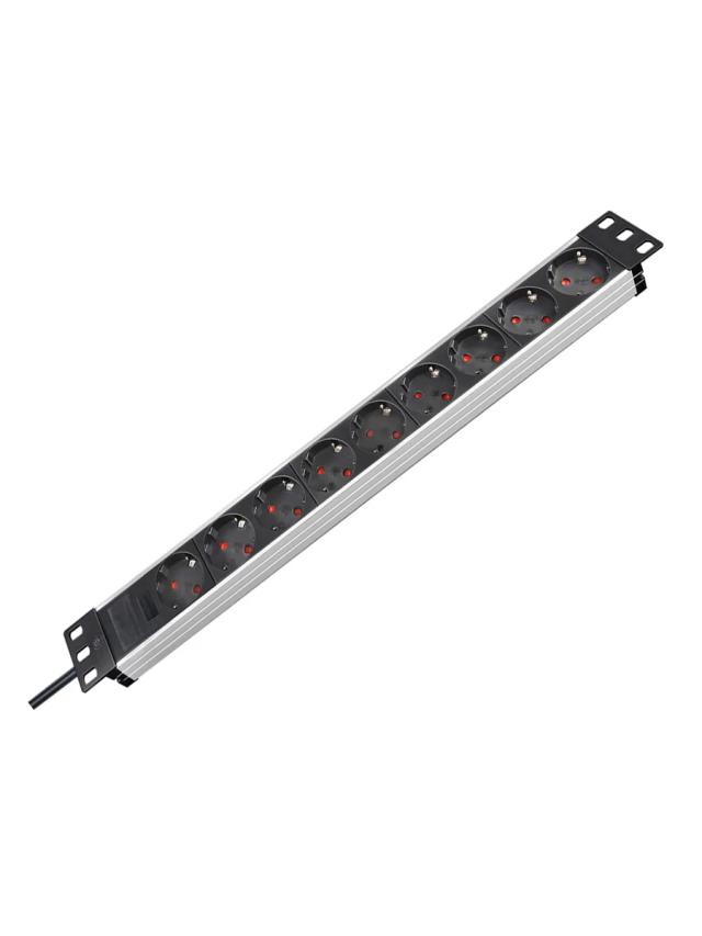 Сетевой фильтр 9х 2м Brennenstuhl Alu-Line (1390007009)