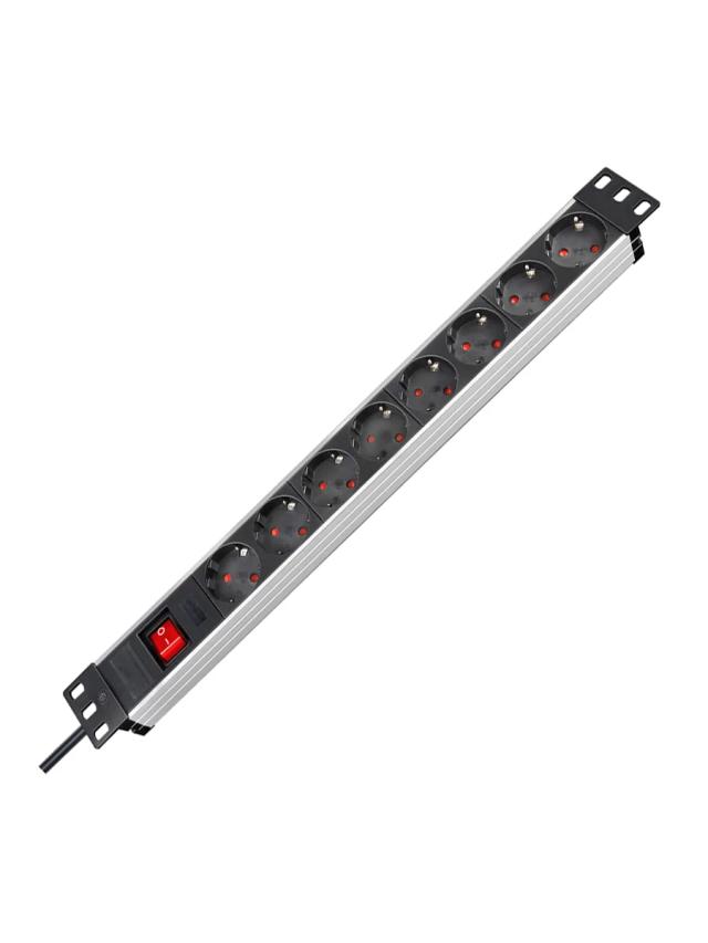 Сетевой фильтр 8х 2м Brennenstuhl Premium-Line Technic Alu (1390007018)