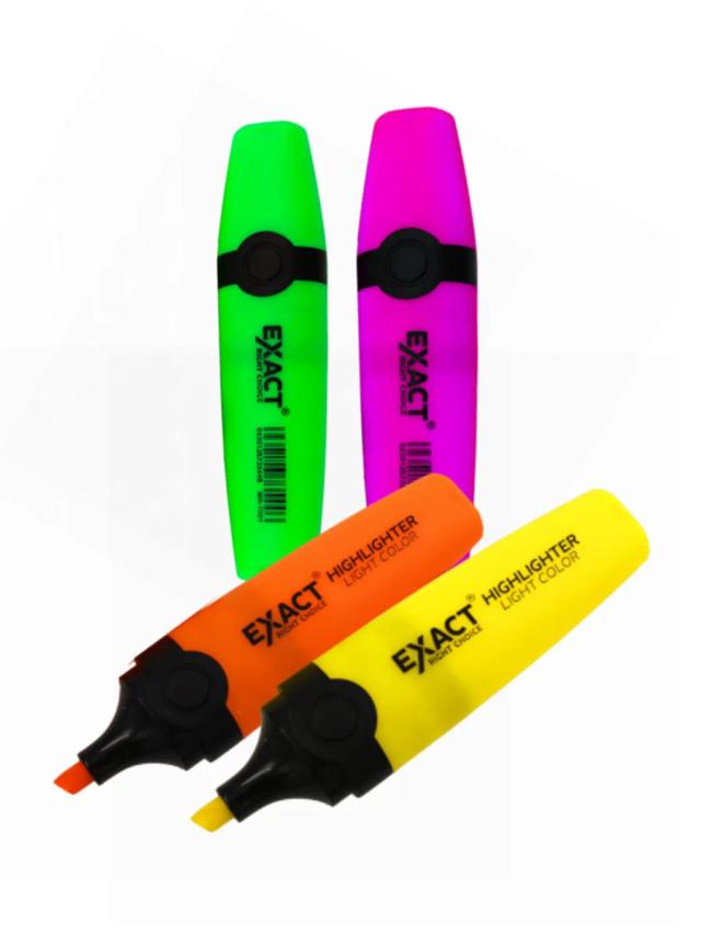Текстовыделитель Exact MRN T001 Ser 4 цвета