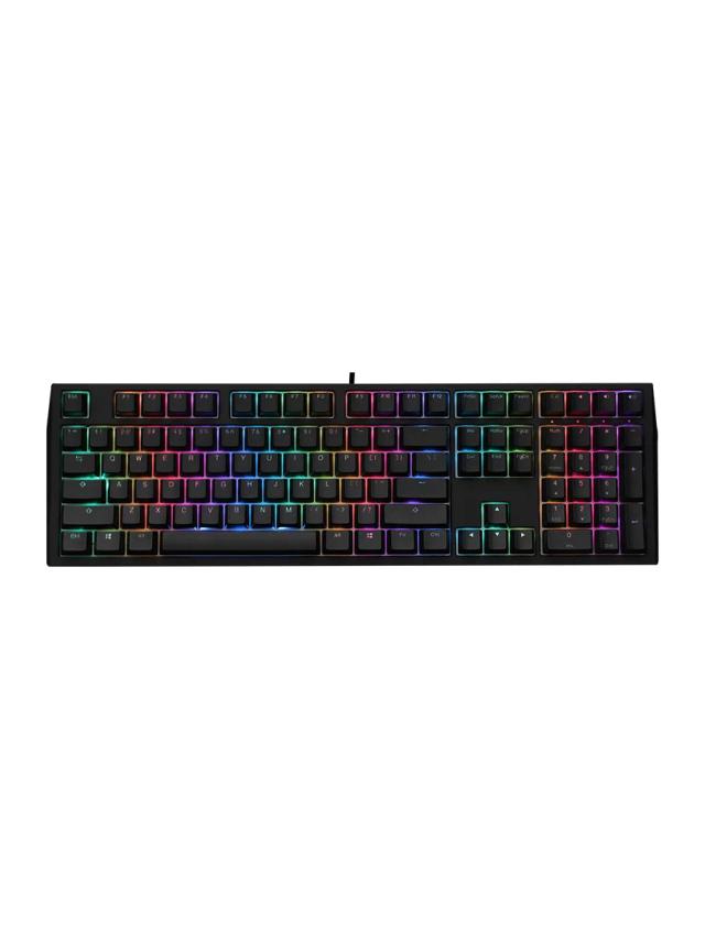 Игровая клавиатура Ducky Shine 7 Cherry Red RGB LED черный