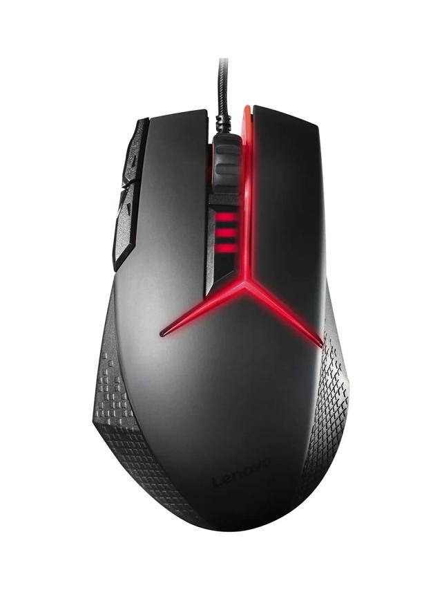 Игровая мышь 8200 dpi Lenovo Y Precision USB черный