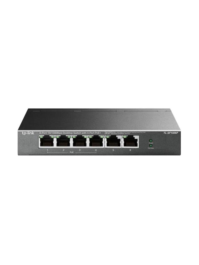 Неуправляемый коммутатор PoE TP-Link TL-SF1006P