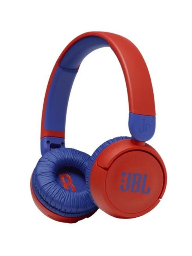 Беспроводные наушники JBL JR310BT красный с синим