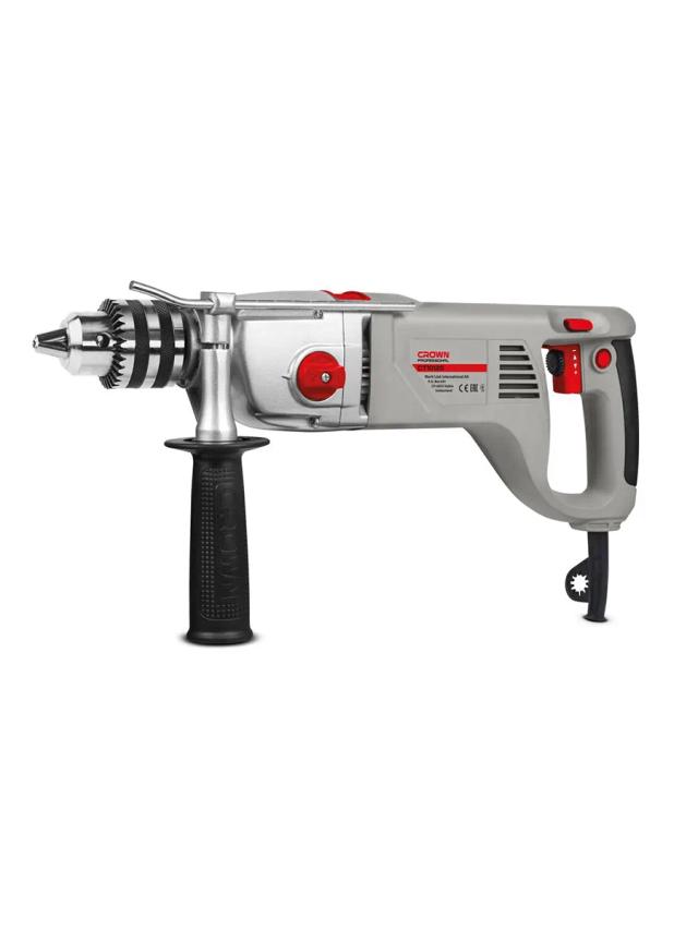 Двухскоростная ударная дрель Crown CT10120