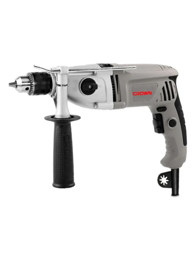 Двухскоростная ударная дрель Crown CT10068