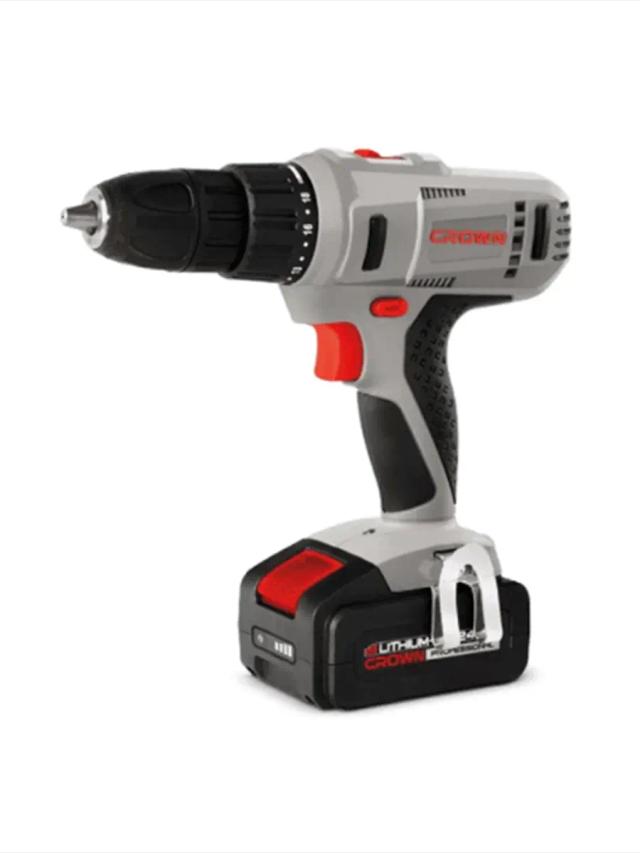 Двухскоростная безударная дрель-шуруповёрт Crown CT21074LH-2 BMC