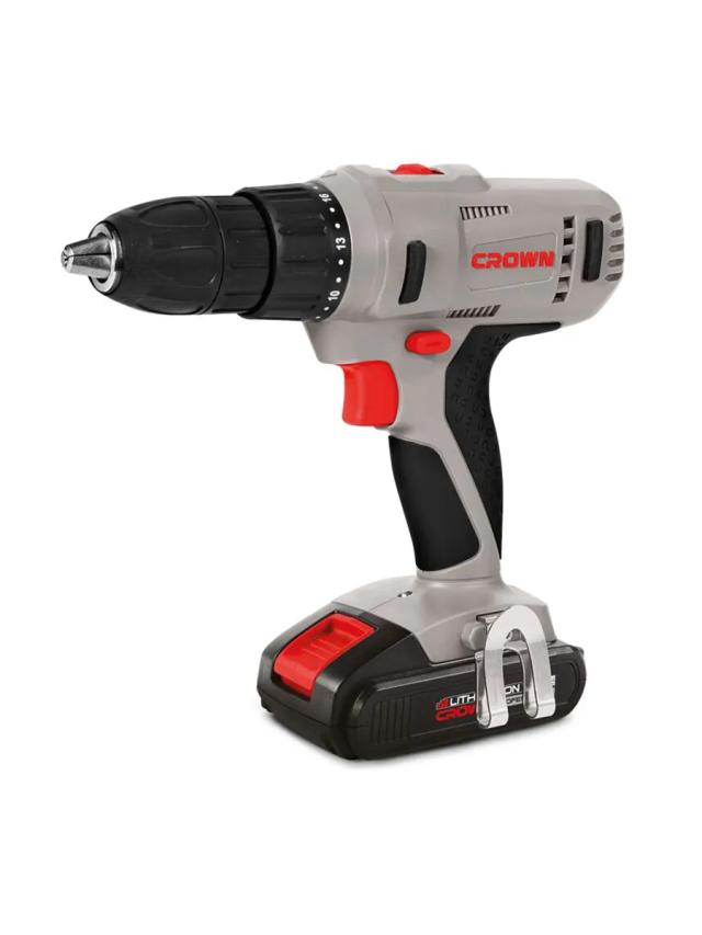 Двухскоростная безударная дрель-шуруповёрт Crown CT21056L-1.5 BMC