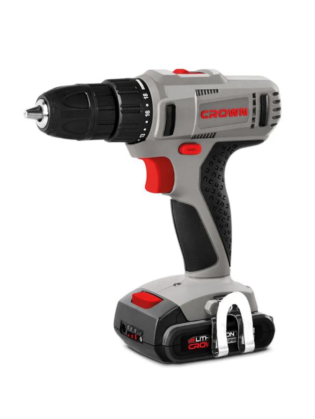 Двухскоростная безударная дрель-шуруповёрт Crown CT21055L-1.5S