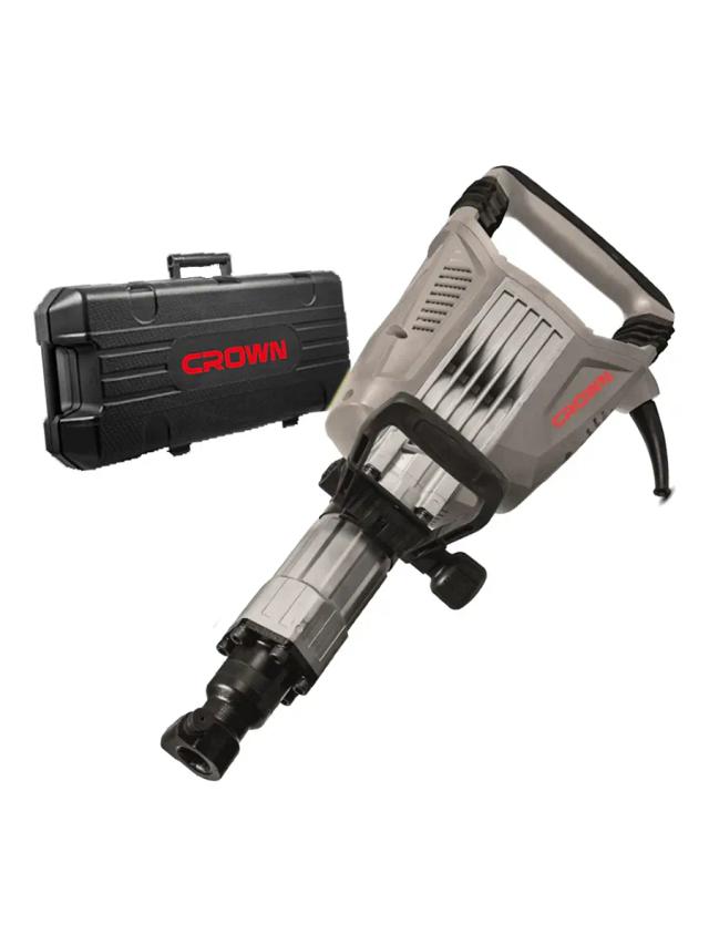 Отбойный молоток HEX 30мм Crown CT18124 BMC