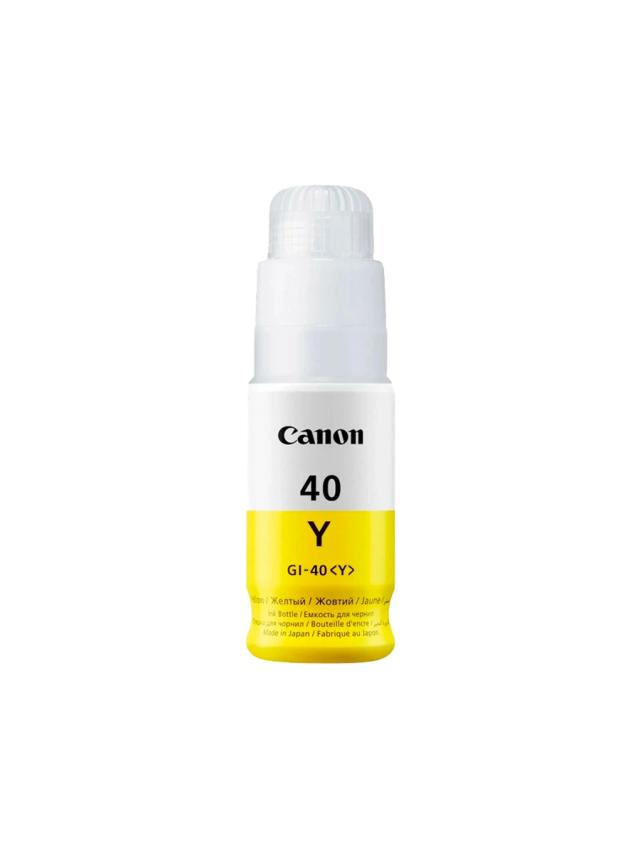 Чернила для струйного принтера Canon GI-40 Y жёлтый
