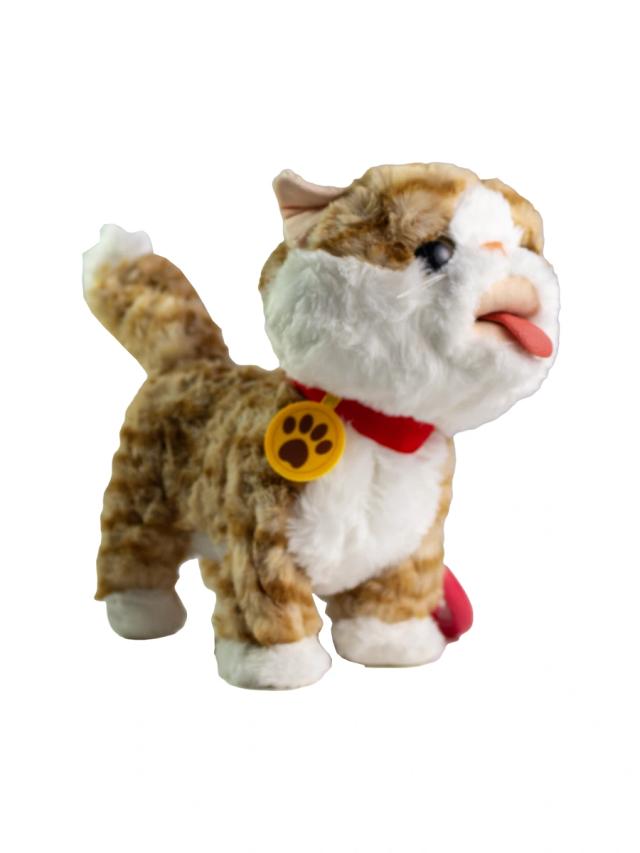 Кошка на пульт управлении (Оранжевый)