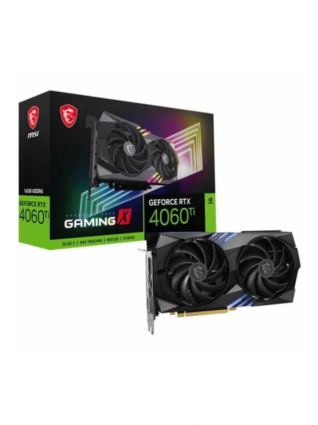Видеокарта MSI GeForce RTX 4060 Ti GAMING X 16G