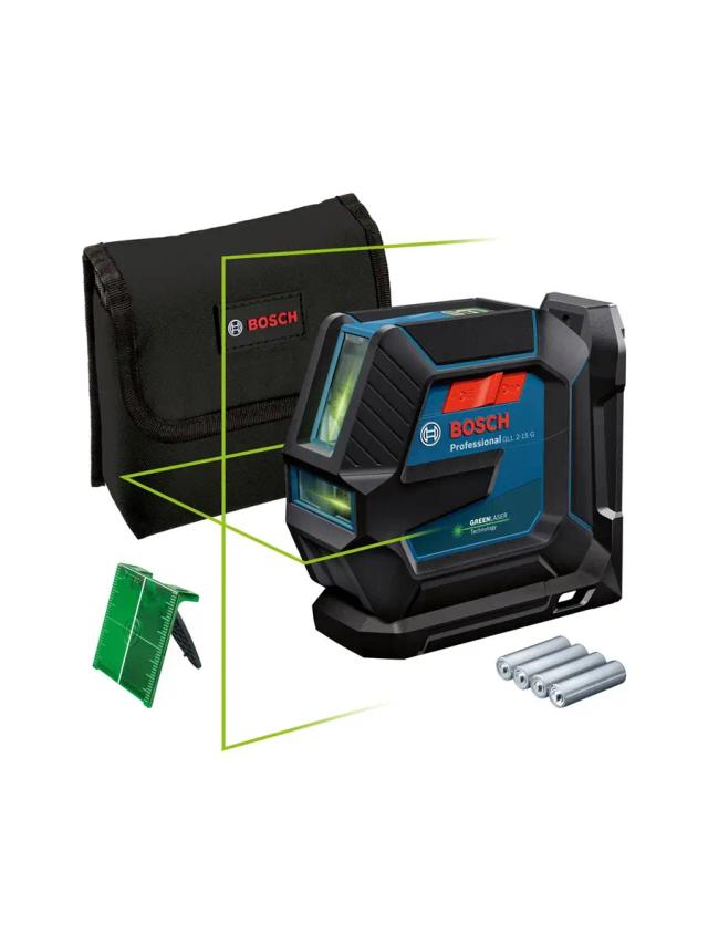 Лазерный уровень Bosch GLL 2-15 G + LB10 (0601063W00)