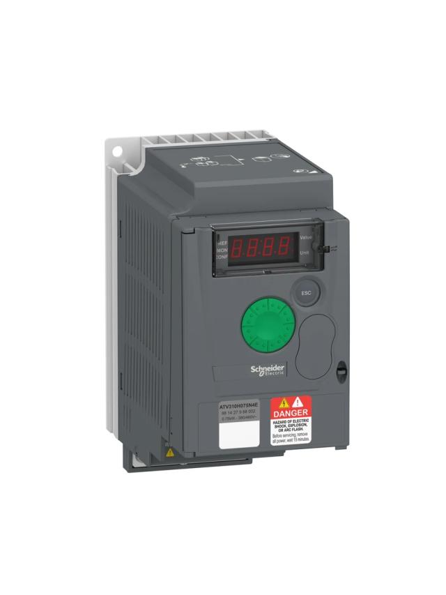 Частотный преобразователь 0.75 кВт 380В Schneider ATV310H075N4E