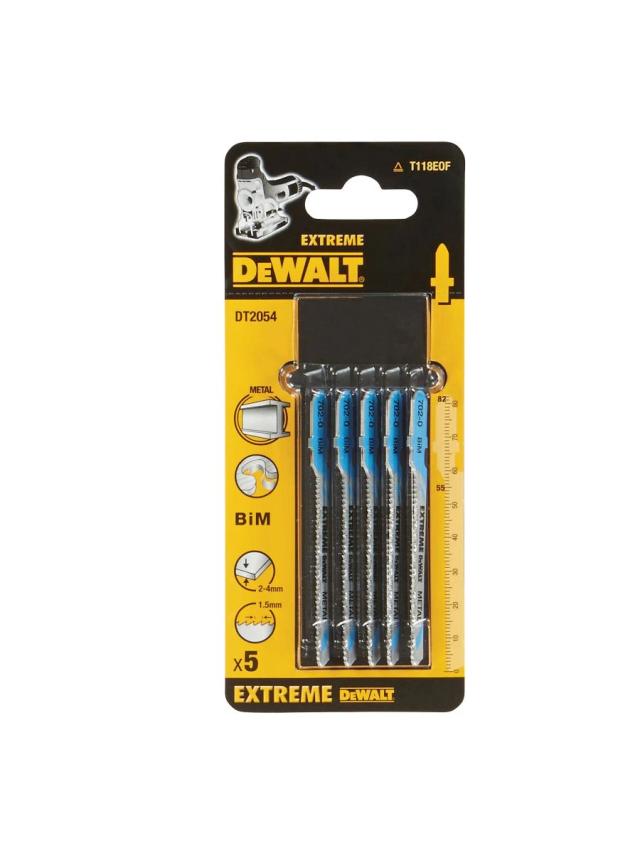 Набор пилок для лобзика DeWalt DT2054-QZ 5шт