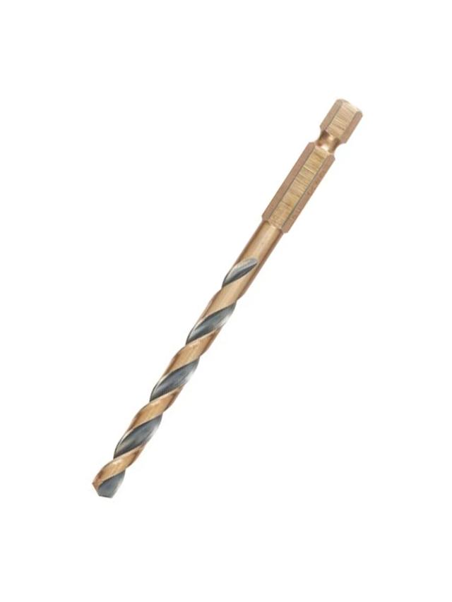Сверло по металлу 6 х 101 мм HSS-G DeWalt Extreme Impact "Black&Gold" DT20608-QZ